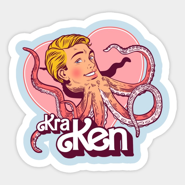 Kra-Ken Sticker by JayHai